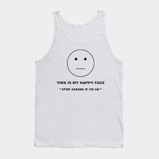 Happy Face Tank Top